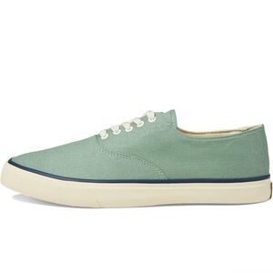 Green Sperry Canvas Sneakers